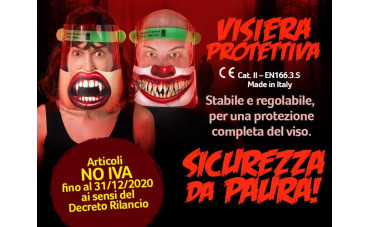 Visière de protection Halloween
