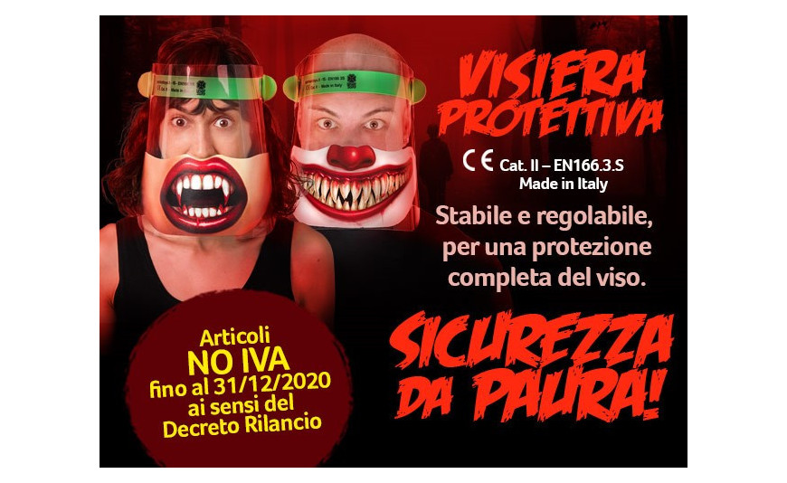 Visiera Protettiva di Halloween Visiera Protettiva di Halloween